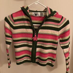 hartstrings Zip Up, Hooded Cardigan Sweater